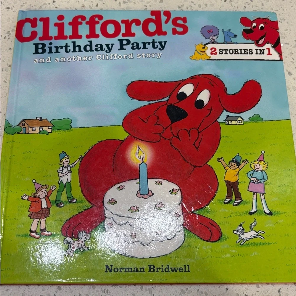 Clifford's Birthday Party Book Set